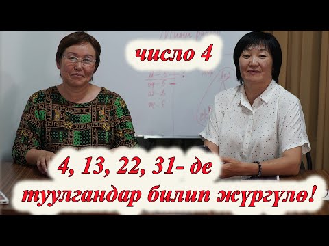 Видео: 4, 13, 22, 31-да ТУУЛГАНДАР КАТУУ! МЫНДАЙ БОЛОРУН БИЛБЕЙ ЖҮРҮПСҮЗ. 4 ЧИСЛО сюцай кыргызча МИНИРАЗБОР