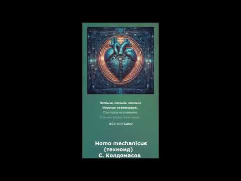 Видео: Homo mechanicus (С. Колдомасов) (техноид)