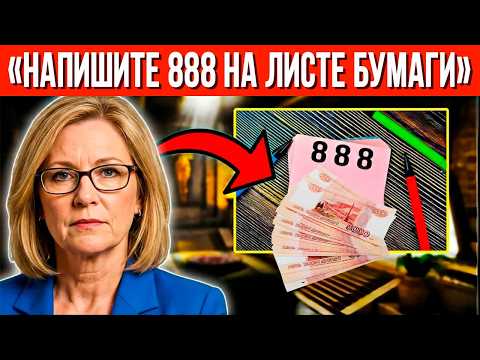 Видео: Напишите 888 на чистом листе бумаги и положите его под подушку,  чтобы осуществить любое желание