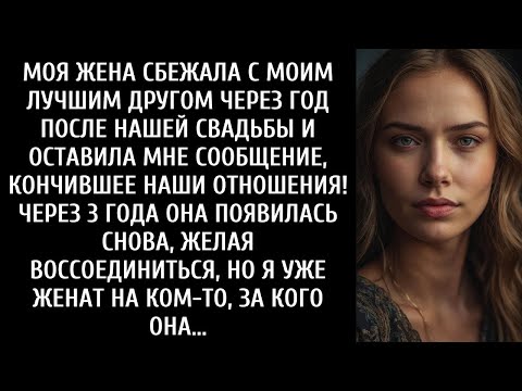 Видео: Моя жена сбежала с моим лучшим другом через год после нашей свадьбы и оставила мне текстовое