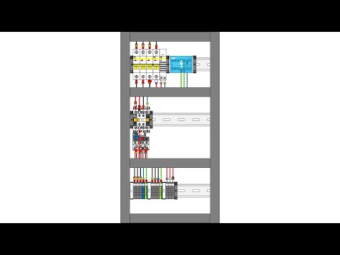 Видео: Схема пуска электродвигателя.