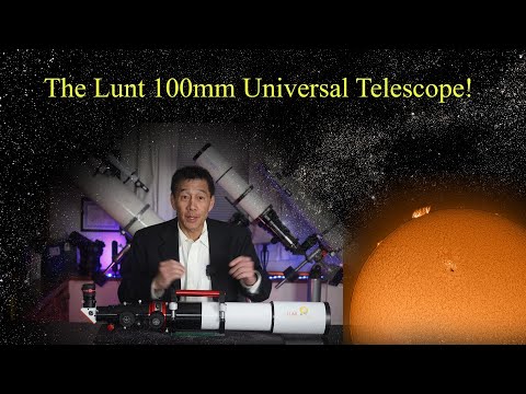 Видео: Обзор универсального солнечного телескопа Lunt 100 мм!