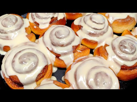 Видео: ВКУСНЕЙШИЕ Булочки СИННАБОН ! САМЫЕ ВКУСНЫЕ БУЛОЧКИ в МИРЕ ! Простой Рецепт !