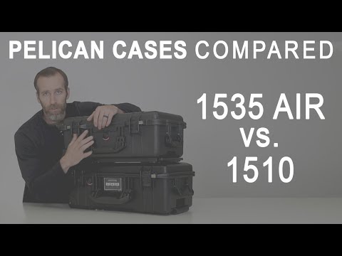 Видео: Чехол Pelican 1510 против чехла Pelican 1535 Air