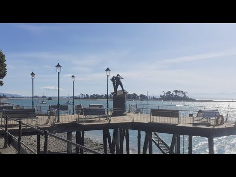 Видео: Побываем в районе пляжа, прокатимся вдоль океана