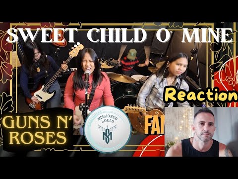 Видео: SWEET CHILD O' MINE - Guns N' Roses | Missioned Souls | студийный кавер для семейной группы - Реа...