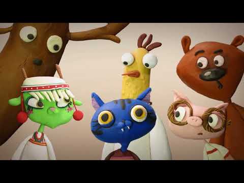 Видео: Петушок и Кошечка и собачка Розка✨ Мультфильмы студии Пилот ✨ Toons Academy – Развивающие мультики