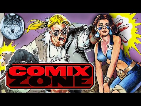 Видео: Comix Zone (Sega Mega Drive). Все концовки. Игры 90-х. Longplay