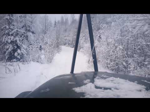 Видео: Тащим гусеницу. Делаем дорогу в новую делянку. Варим гидравлическую трубку.