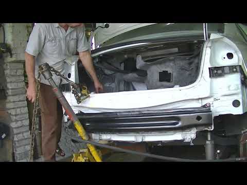 Видео: Фольксваген Пассат Б 7 . США . Кузовной ремонт . Часть 2 .