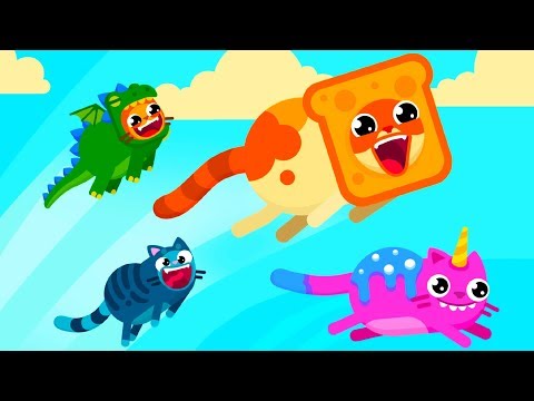 Видео: ЛЕТАЮЩИЕ КОТЫ #1 Веселые котики в Kitten Gun #крутилкины