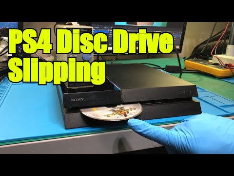 Видео: PS4 не принимает диски? Попробуйте это! | Техническое обслуживание ролика привода CUH-1001A