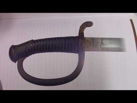 Видео: Обзор шашки артиллерийской 1868 г. (артикул К-84) производства фирмы "Назаров и Калибр" (г.Иваново).