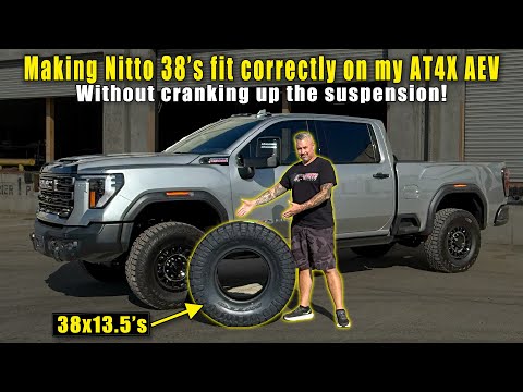 Видео: 😱 Устанавливаю 38-е на мой AT4X AEV ‼️Без изменения подвески‼️