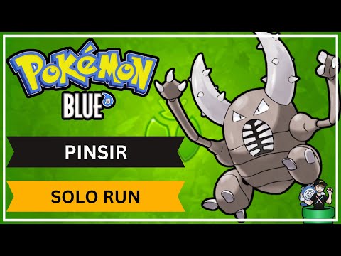 Видео: Как быстро вы сможете победить Pokemon Blue, используя ТОЛЬКО Pinsir Bug Type Challenge Episode 3