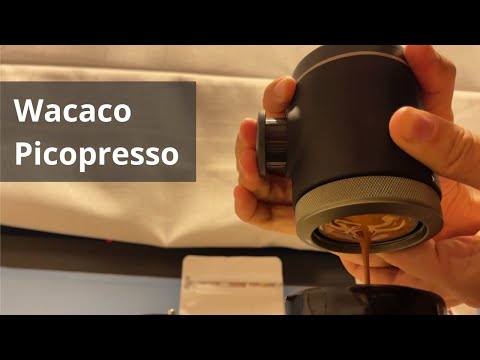 Видео: Лучшая портативная эспрессо-машина? Обзор Wacaco Picopresso