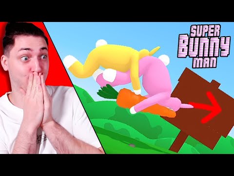 Видео: Проверяю психику друга в Super Bunny Man!