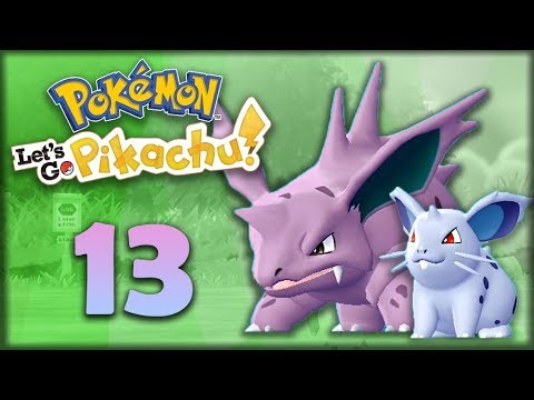 Видео: НИДОРАН И НИДОРИНО - Pokemon: Let's Go, Pikachu #13 - Прохождение (ПОКЕМОНЫ НА НИНТЕНДО СВИЧ)