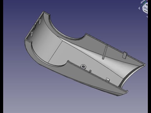 Видео: FreeCad Модель по фото
