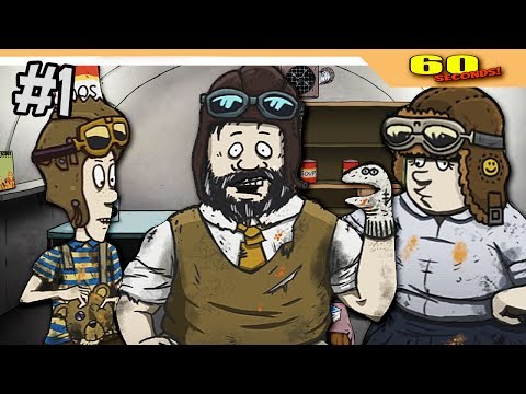 Видео: МЫ ВЫЖИЛИ!!!  НО СОШЛИ С УМА - 60 SECONDS