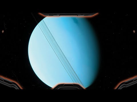Видео: Падение на Уран (симуляция)