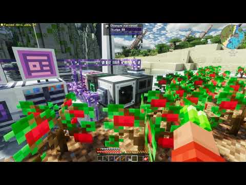 Видео: Craftoria. Шедевр сборка Minecraft 1.21.1. Серия 9. Ферма дерева, угля и яблок.