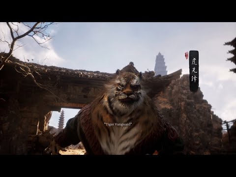 Видео: Black Myth: Wukong - Босс Страж-тигр (Скрытое место: Царство Сахали)