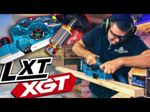 Видео: Какой рубанок лучше? MAKITA 18V против 40V