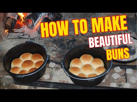 Видео: Рецепт булочек в походной печи