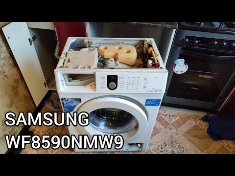 Видео: SAMSUNG WF8590NMW9 6kg | Обзор стиральной машины