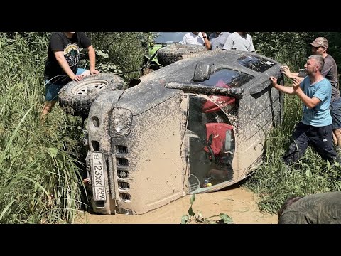 Видео: Jimny упал, а Газ-63 поехал!