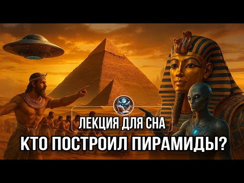 Видео: ЛЕКЦИЯ ДЛЯ СНА🌙 Кто Построил Египетские Пирамиды?