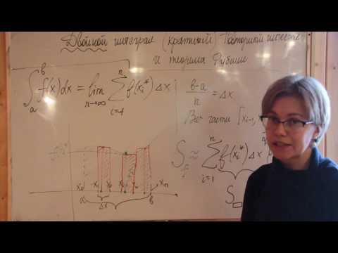 Видео: Кратные интегралы и теорема Фубини, факультет химии, 12 05 20