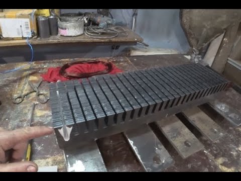 Видео: Снова Линейный генератор, но  на статоре с обычного металла