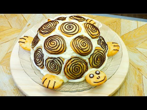 Видео: Советский торт "Черепаха". Простой, быстрый и вкусный рецепт.