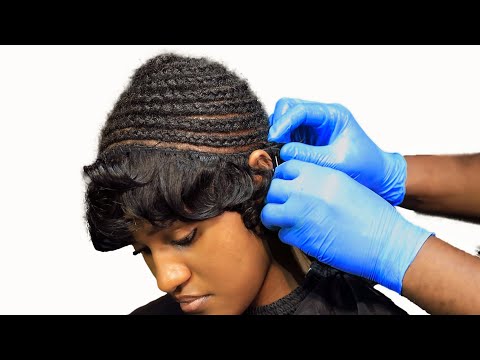 Видео: Урок по быстрому плетению из 27 прядей. Лучшие короткие стрижки пикси для темнокожих женщин 💕2026