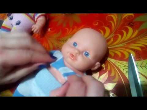 Видео: Как сшить костюмчик для пупса из носка Вариант 2. How to sew a suit for a navel from a sock Option 2