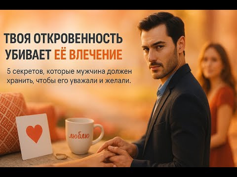 Видео: 5 мужских секретов, которые нельзя доверять женщине, если вы не хотите потерять её уважение