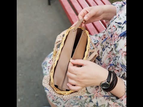 Видео: Сумка Авоська Ч.3. Чехол, кожа, фурнитура