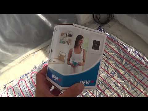 Видео: Профессиональный монтаж теплого пола нагревательным кабелем DEVI