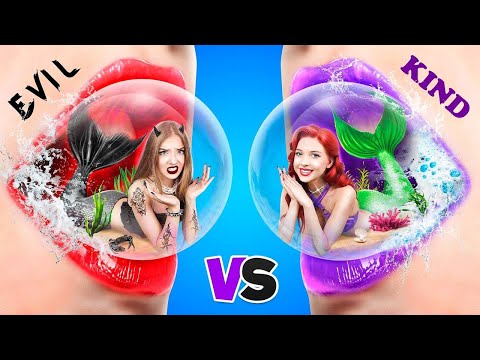Видео: Добрая Русалка vs Злая Русалка! Новая Русалка В Городе