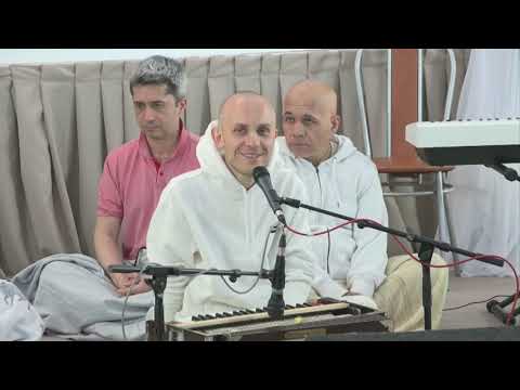 Видео: Джанардана прабху - Киртан-мела, 29.05.2022, Нагорная