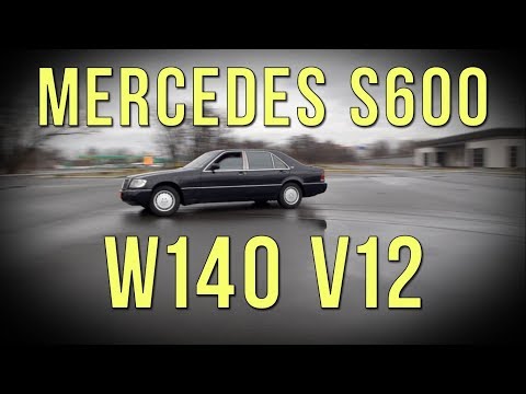 Видео: Mercedes S600  W140 V12 - за что любят кабана?