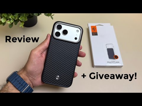 Видео: Обзор чехла Spigen Enzo Aramid T + розыгрыш чехла!!!