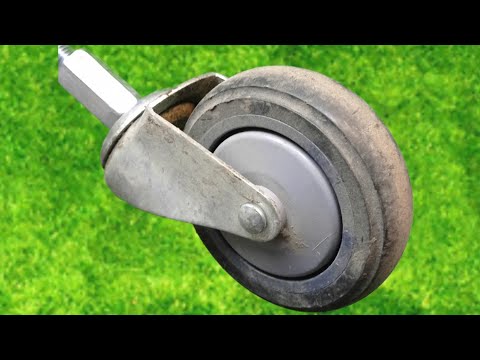 Видео: ✅А что так можно было? ✅Гениальное и Полезное изобретение из обычного колеса от тележки. Сделай сам.