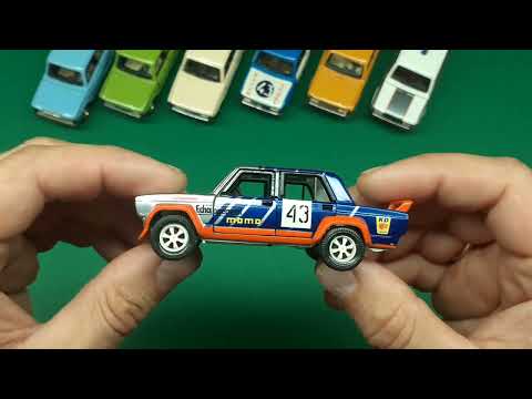Видео: ВАЗ 2105 конверсия спорт 1/43
