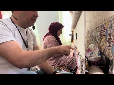 Видео: Узбекистан. Фабрика Ковров . 