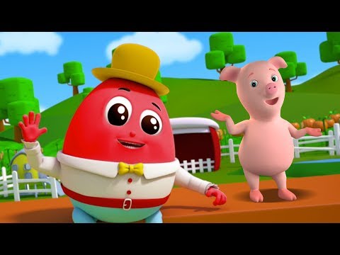 Видео: Шалтай-Болтай Сб на стене | Питомник рифмы | Baby Song | Farmees Rhyme | Humpty Dumpty Sat On a Wall