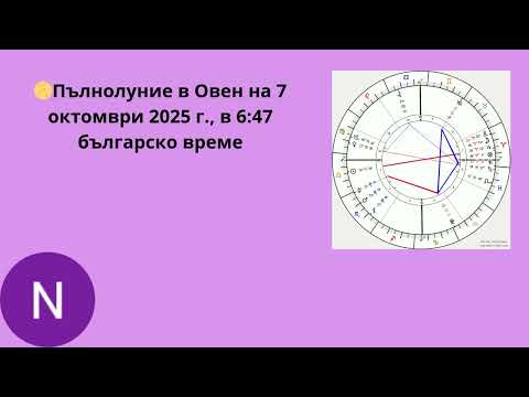 Видео: 🌕 7 октомври 2025 – Пълнолуние в Овен: звездна раждаща Луна–тя затваря един цикъл и ражда следващия