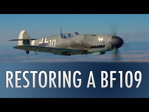 Видео: От крушения к полёту: восстановление разбившегося BF 109